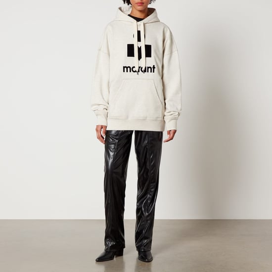 Women's Marant Etoile Mansel Hooded Sweatshirt in Ecru - Image 2