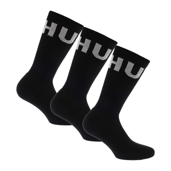 Men's Hugo Boss 3 Pack of Iconic Socks in Black - Image 1