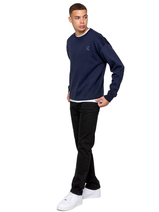 Kruze | Heren oversized sweatshirt met ronde hals - Image 4