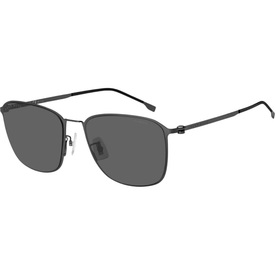 Hugo Boss Grey Polarised Lens Matte Dark Ruthenium Grey Zonnebril - Image 2
