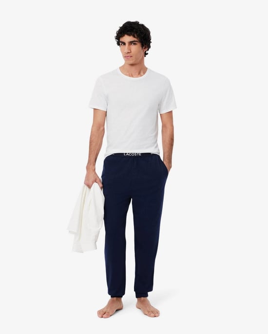 Lacoste Mens 3-Pack Plain Mens T- Shirt - Image 5