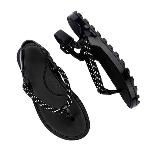 Bond Sandals in Black / White - Image 3