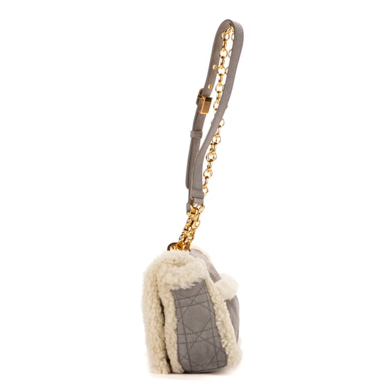 Ltd. Ed. Shearling Caro Small Schoudertas - Image 3