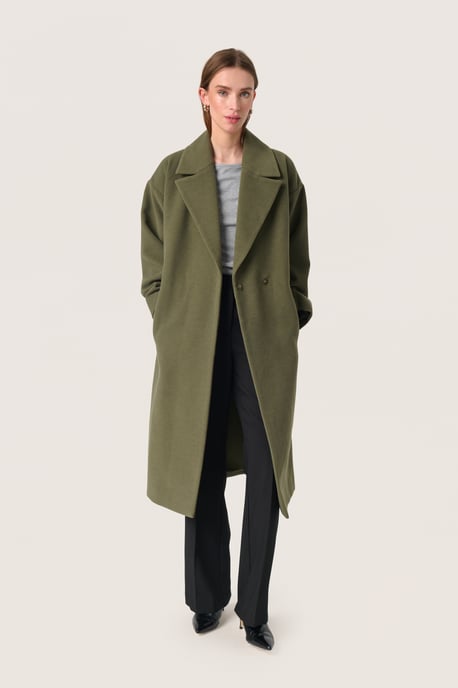 SLRubie Belted Coat Outerwear Relaxed fit - Image 1
