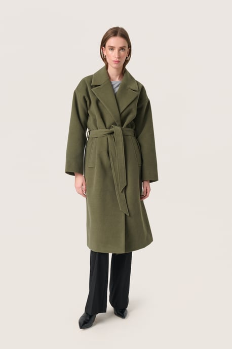 SLRubie Belted Coat Outerwear Relaxed fit - Image 2