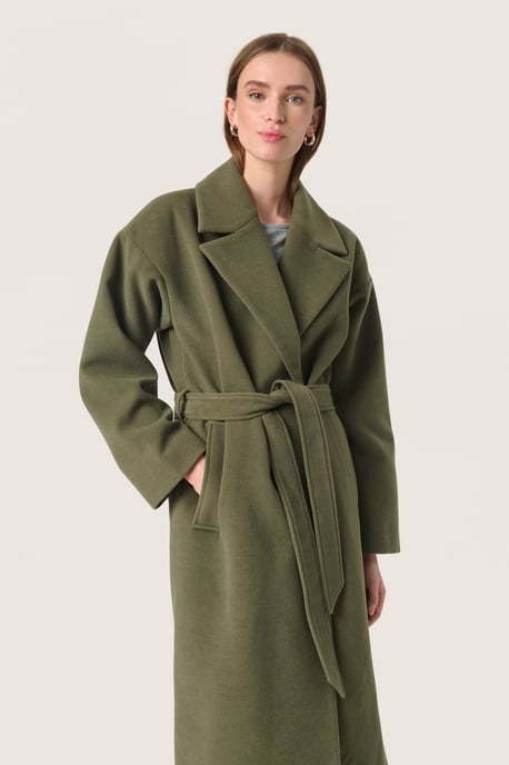 SLRubie Belted Coat Outerwear Relaxed fit - Image 4