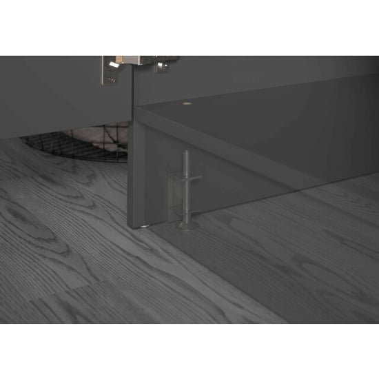 Furnilux Wasmachineombouw 3-delige set free 166x195x62 cm, antraciet - Image 2