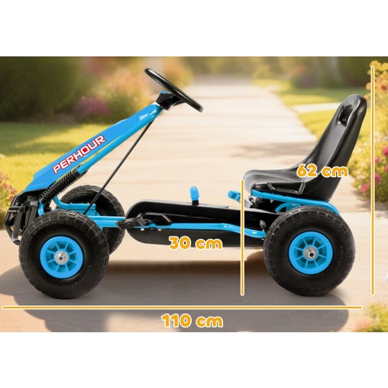 4goodz Skelter met verstelbare stoel voor 3-8 jaar blauw - Image 6