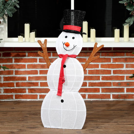 4goodz Kerstfiguur set van sneeuwmannen met verlichting 148 led - - Image 3