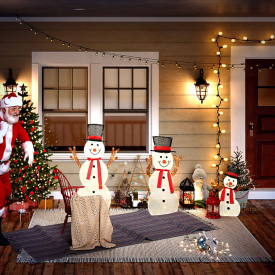 4goodz Kerstfiguur set van sneeuwmannen met verlichting 148 led - - Image 4