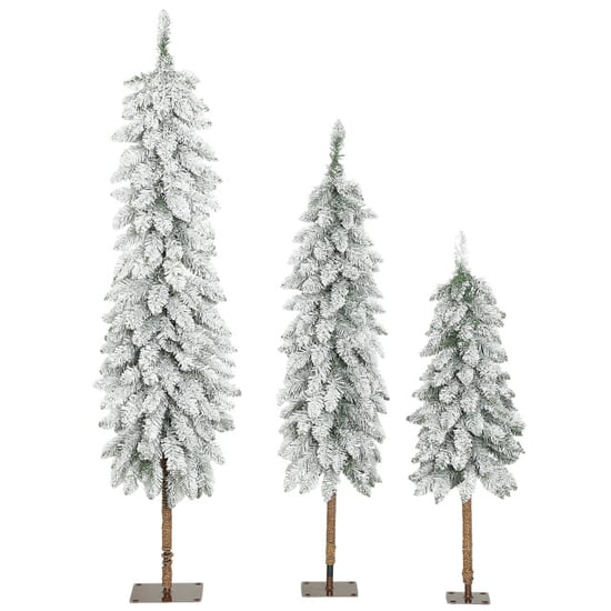 4goodz Set 3 kerstbomen met sneeuw 90/120/150 cm - Image 1