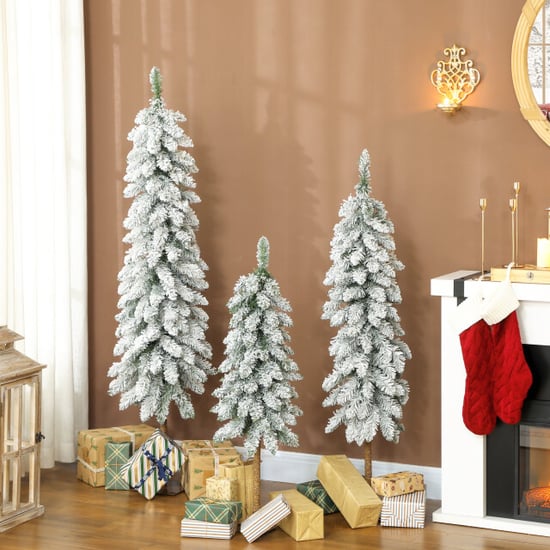 4goodz Set 3 kerstbomen met sneeuw 90/120/150 cm - Image 4