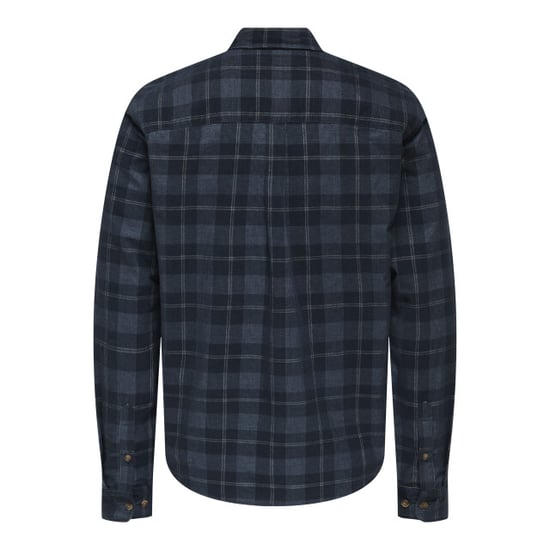 Only & Sons onswilliam cord ls shirt 22035776 flint - Image 2