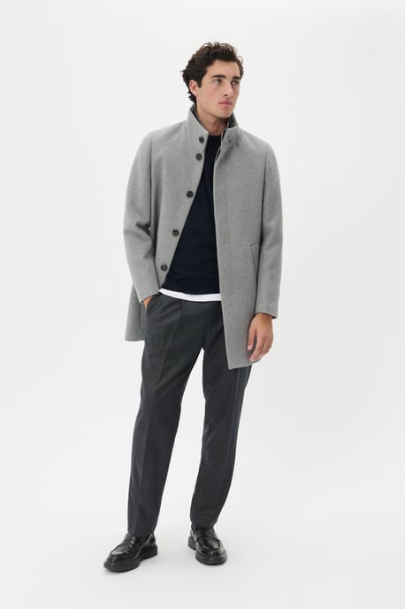 Harvey N Classic wool Outerwear Regular fit - Image 5