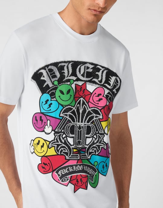 T-shirt med rund halsringning - Image 5