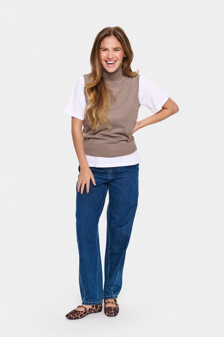MilaSZ Roll-N Vest Knitted waistcoat Classic fit - Image 2