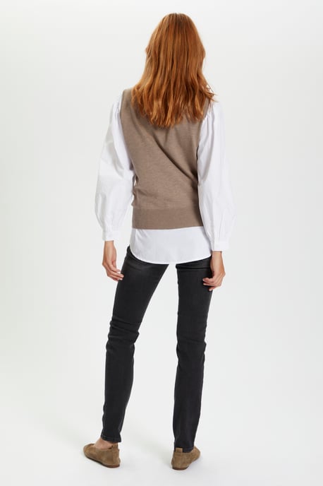 MilaSZ Roll-N Vest Knitted waistcoat Classic fit - Image 3