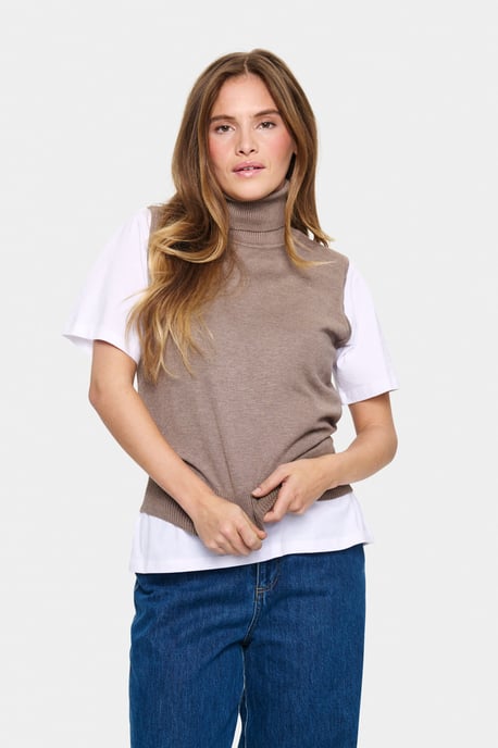 MilaSZ Roll-N Vest Knitted waistcoat Classic fit - Image 4
