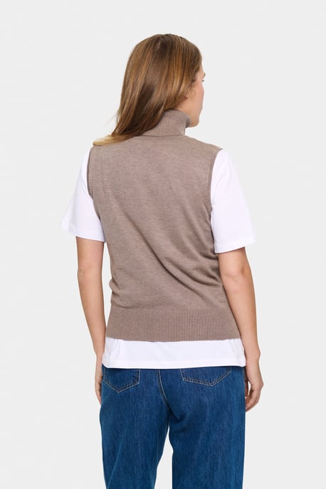 MilaSZ Roll-N Vest Knitted waistcoat Classic fit - Image 5