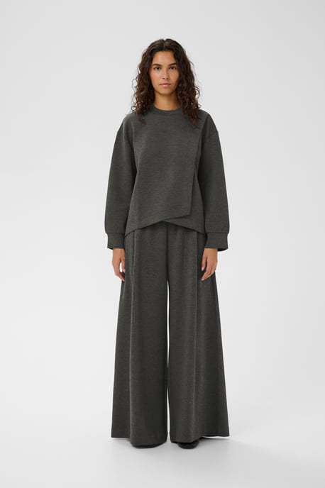 GidaIW Melange Vincent Pant Jersey pants Oversize fit - Image 3