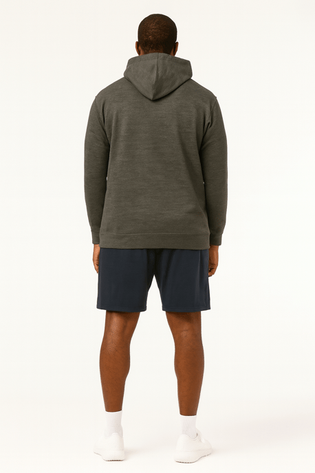 Charles Norton Mens Plain Hoodie - Image 2