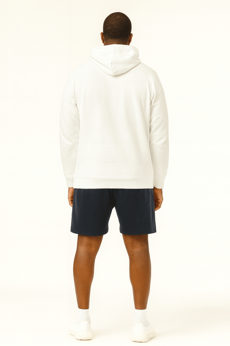 Charles Norton Mens Plain Hoodie - Image 2