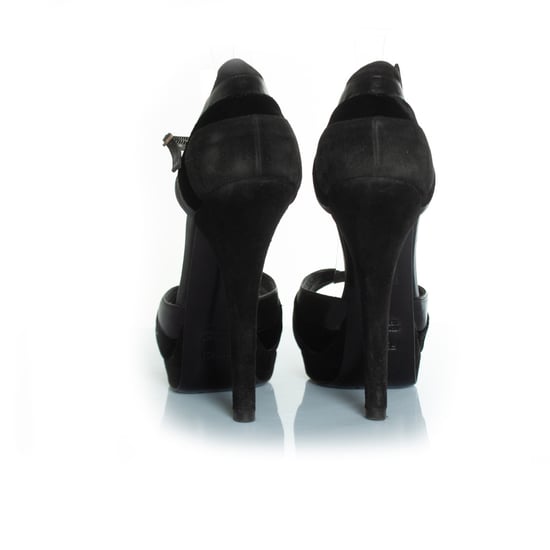 Fendi leren peep toe platform sandaal - Image 4