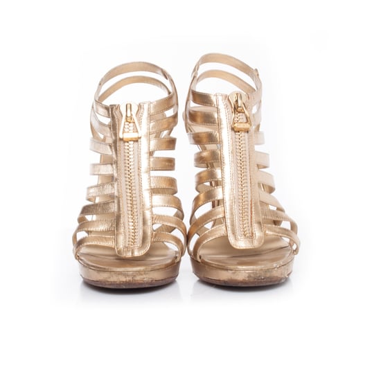 Jimmy Choo Glenys zip-accented cage sandals - Image 4