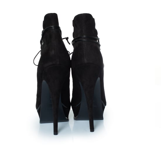 Saint Laurent Suede veterschoenen tribute 16 pumps - Image 3