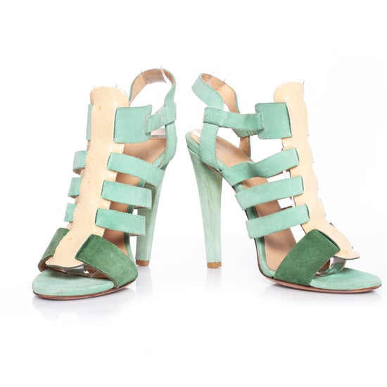 Balenciaga Stingray suede gladiator sandals - Image 3