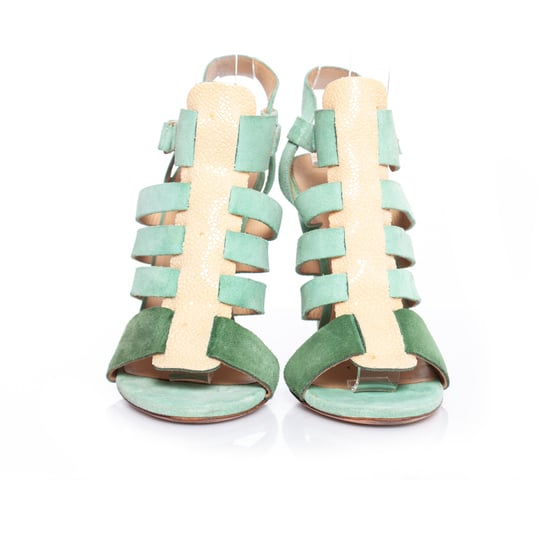 Balenciaga Stingray suede gladiator sandals - Image 4