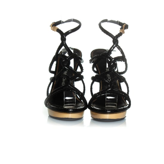 Tom Ford python leren slingback sandalen - Image 4