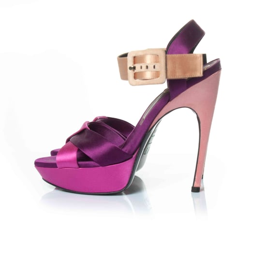 Roger Vivier Satijnen platformsandalen - Image 2