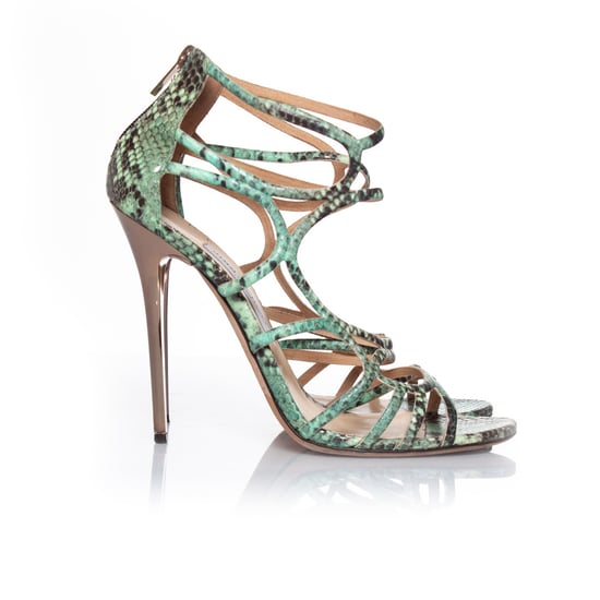 Jimmy Choo Green python gladiator sandals - Image 5