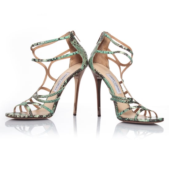 Jimmy Choo Green python gladiator sandals - Image 6