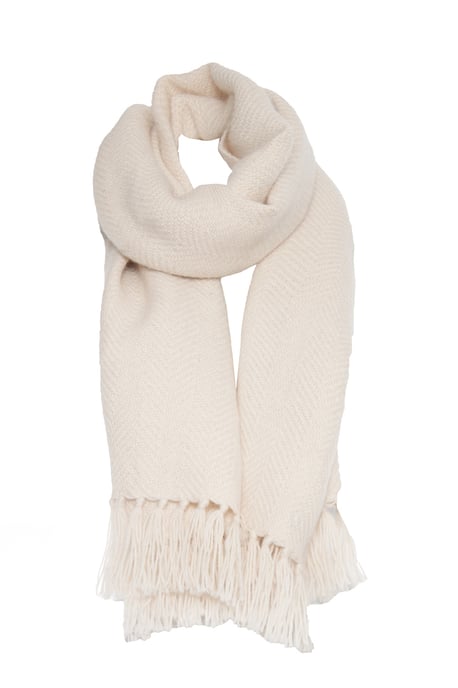 Jil Sander Gebreide sjaal met franjes - Image 1