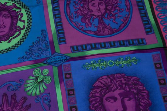 Atelier Versace Flerfärgad medusa-halsduk - Image 2