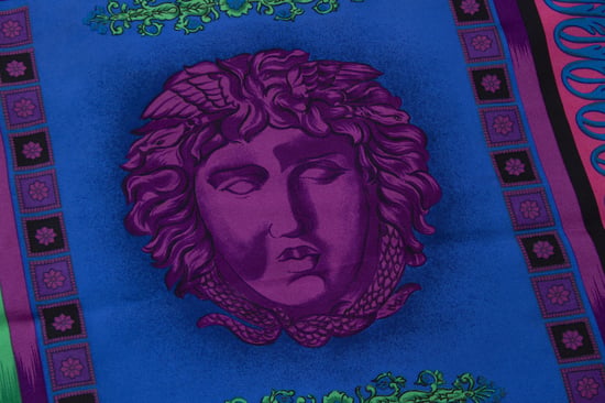 Atelier Versace Flerfärgad medusa-halsduk - Image 3