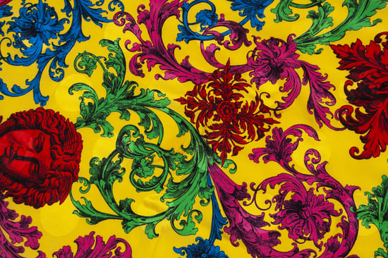 Atelier Versace Flerfärgad Medusa-halsduk - Image 3