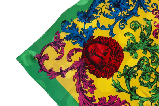 Atelier Versace Flerfärgad Medusa-halsduk - Image 4