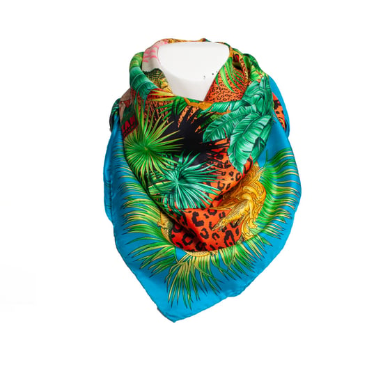 Atelier Versace Flerfärgad djungel Tarzan-halsduk - Image 2