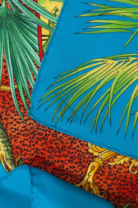 Atelier Versace Flerfärgad djungel Tarzan-halsduk - Image 3
