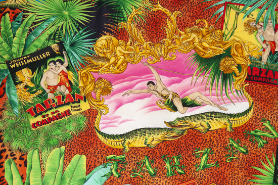 Atelier Versace Flerfärgad djungel Tarzan-halsduk - Image 5