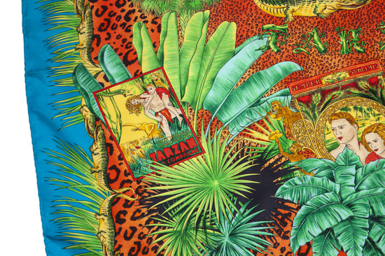 Atelier Versace Flerfärgad djungel Tarzan-halsduk - Image 6