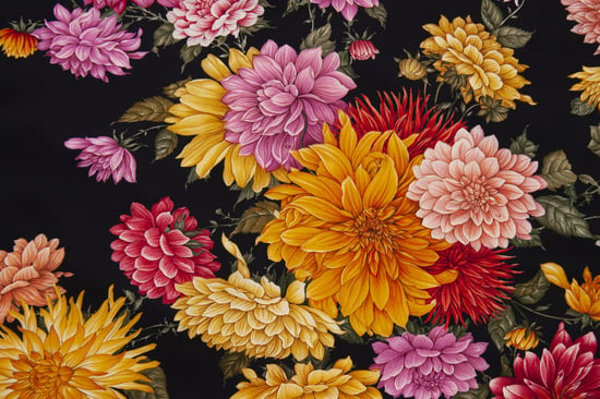 Gucci Floral printed scarf with red border - Image 6