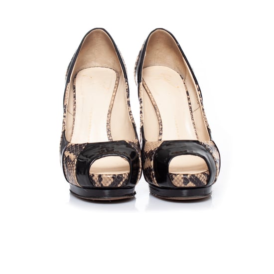 Giuseppe Zanotti platåpumps med peep toe-design - Image 4