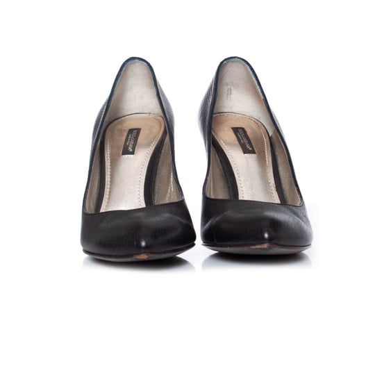 Dolce & Gabbana svarta pumps i narvat läder - Image 6