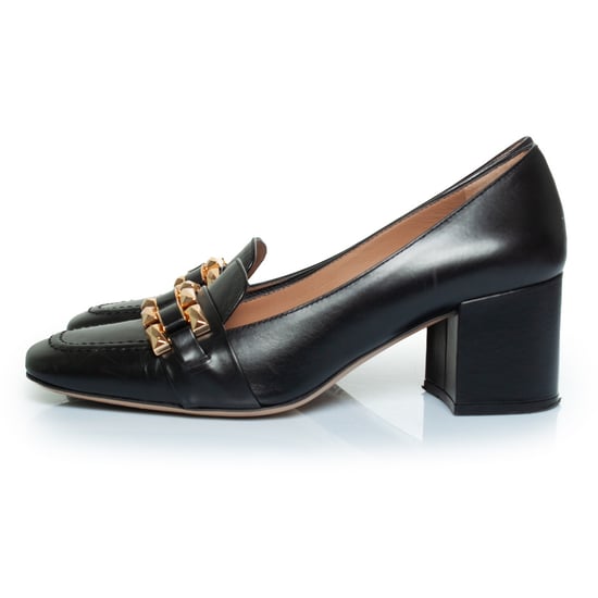 Roberto Festa X Paul Warmer zwarte leren pump - Image 2