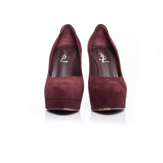 Yves Saint Laurent Gaby suède pumps - Image 4