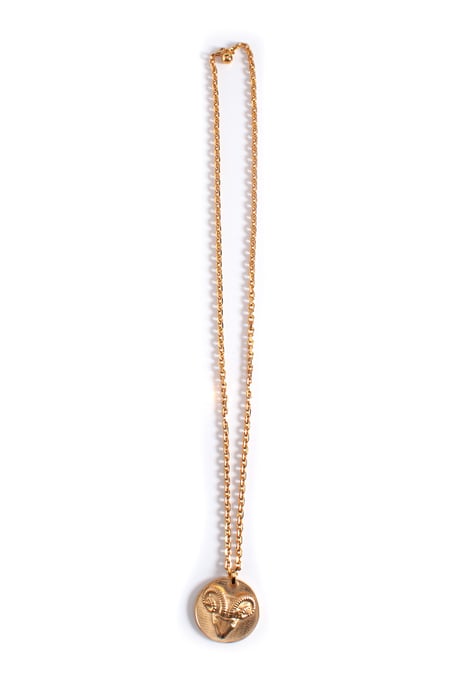 Blumarine guldfärgad Vädursmynthalsband - Image 2